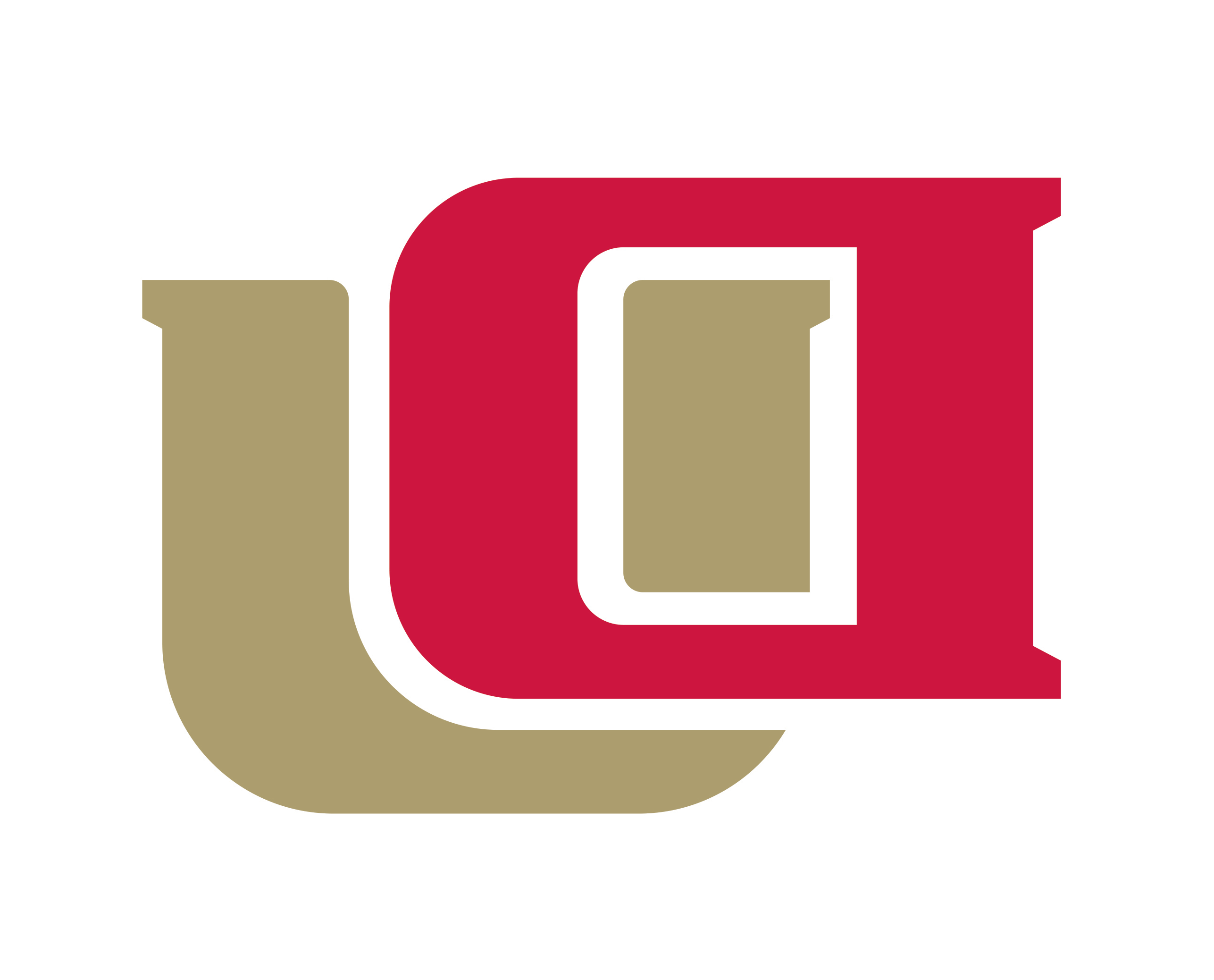 D and U interlocking letter logo